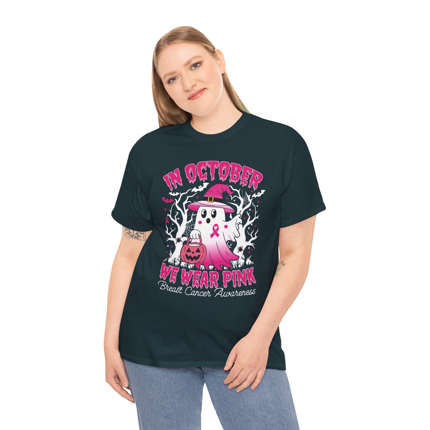 In October We Wear Pink Shirts Gifts For Survivor
