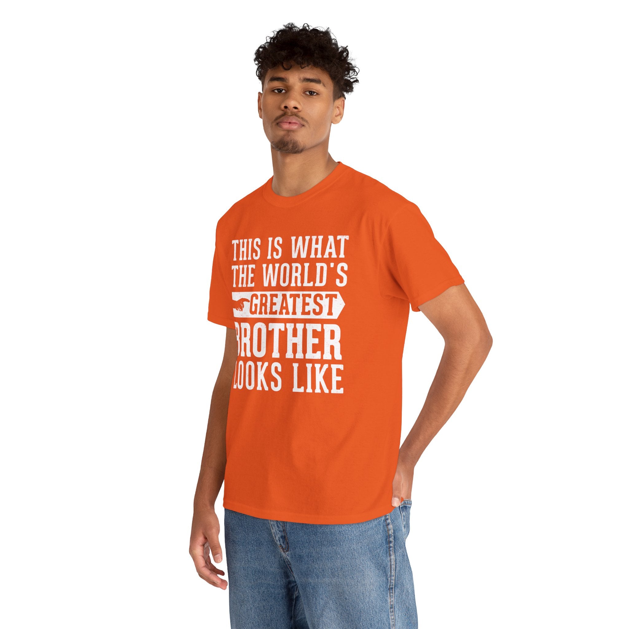 This is what the world's greatest brother looks like Funny T-Shirt