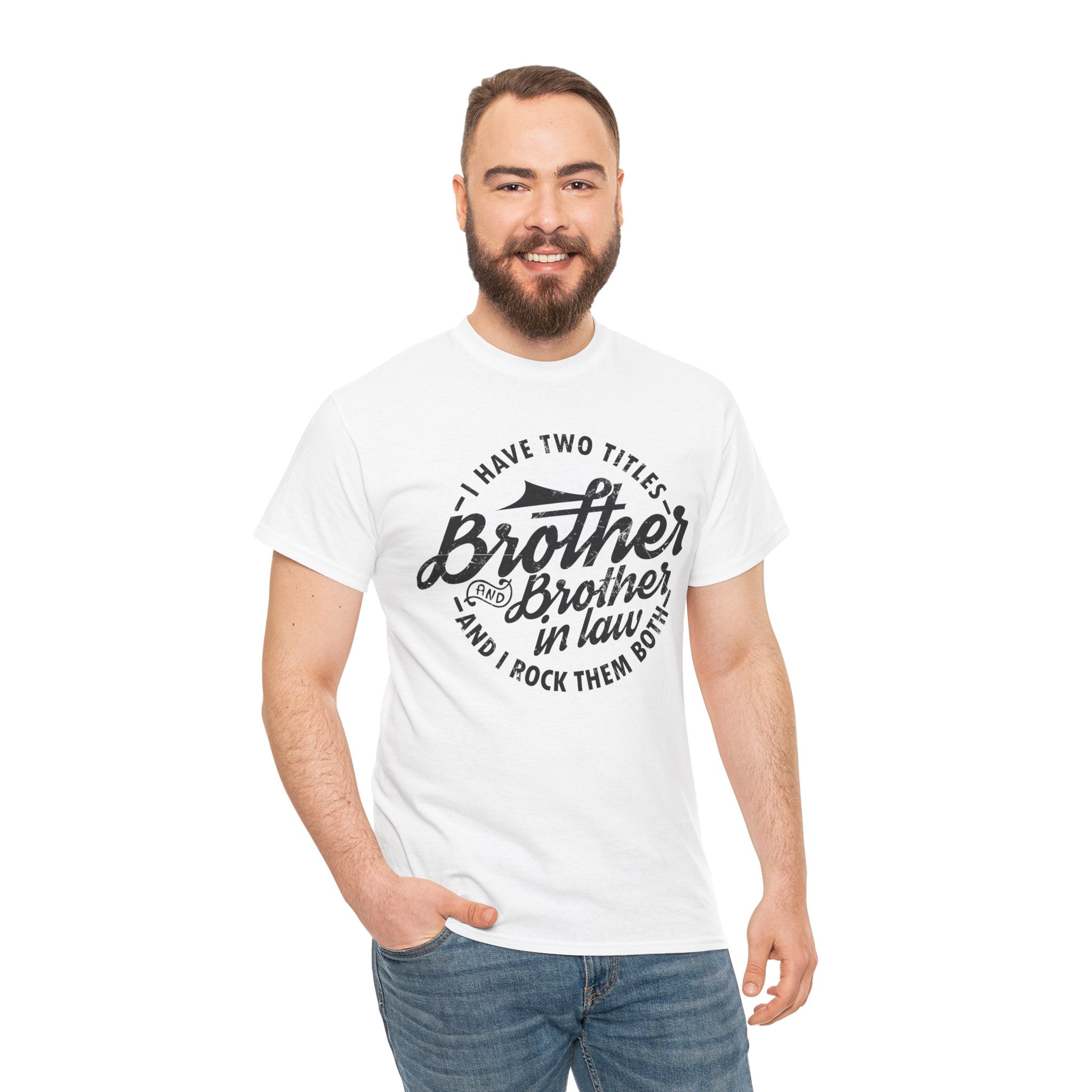 Funny Brother In Law Retro Vintage Men's Tee