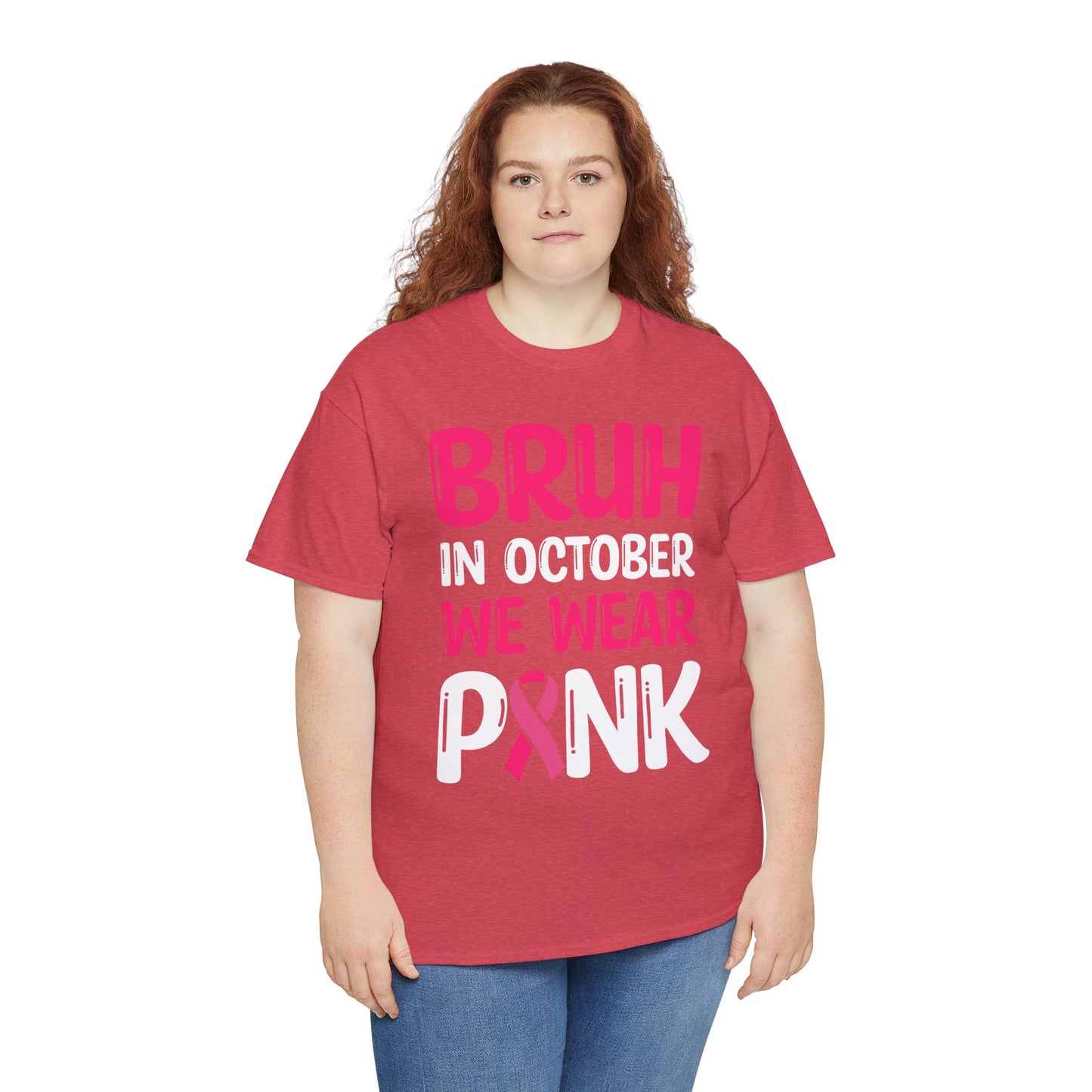 In October We Wear Pink Funny October Survivor Tee