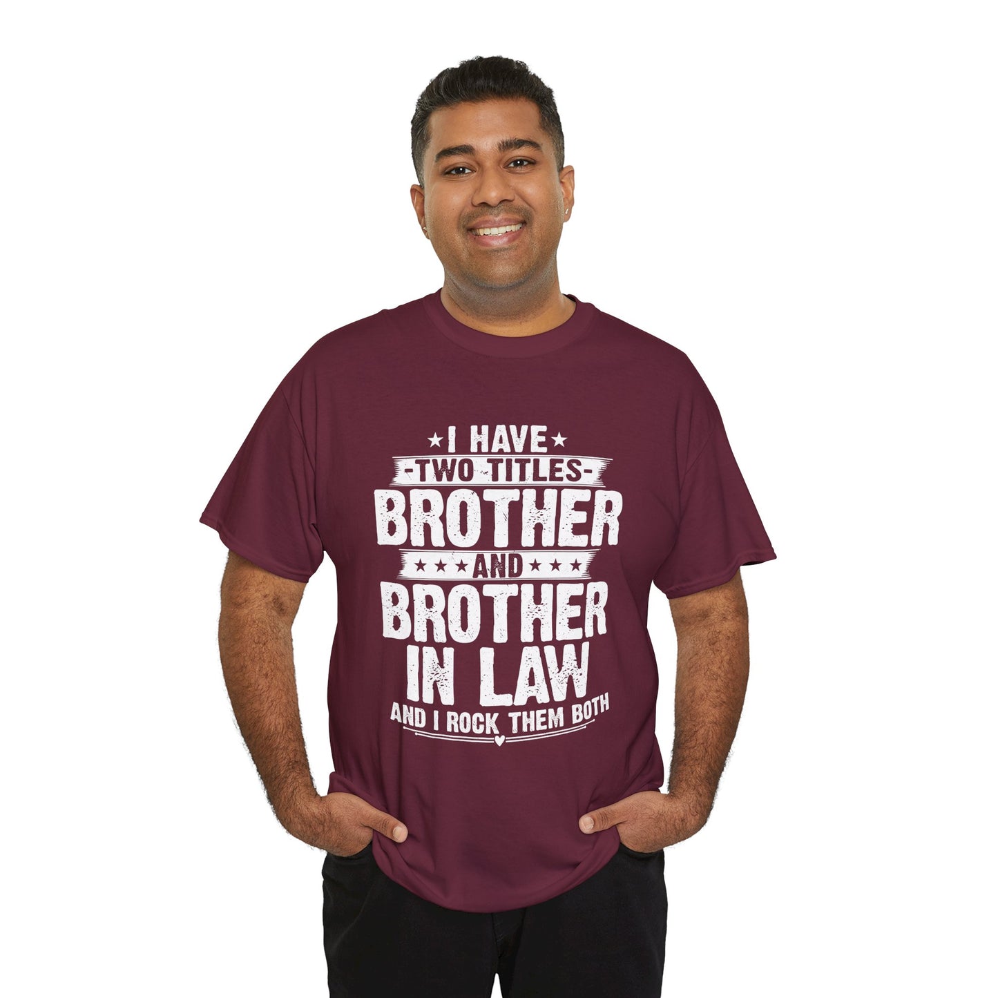 Gamer Unisex Tee - Funny I Have Two Titles Brother Gaming Gifts