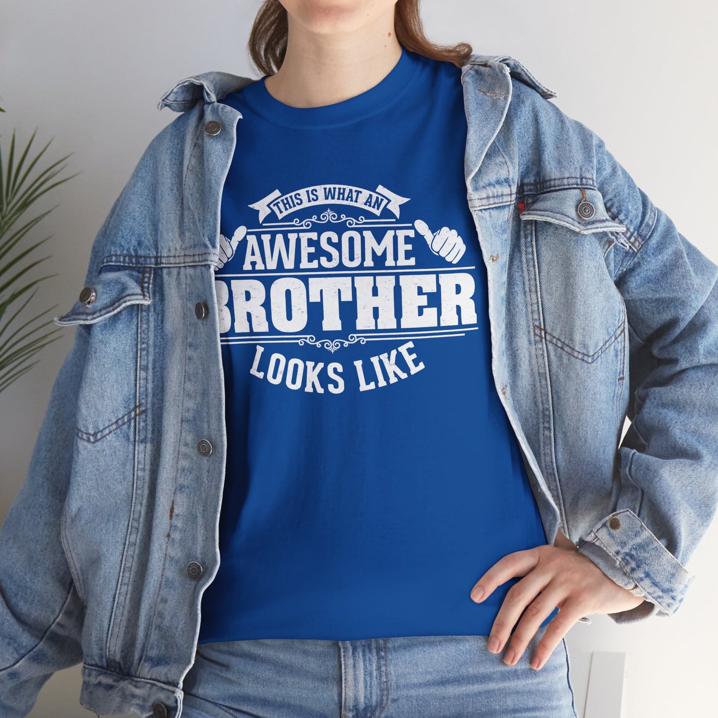 This Is What An Awesome Brother Looks Like Funny T-Shirt