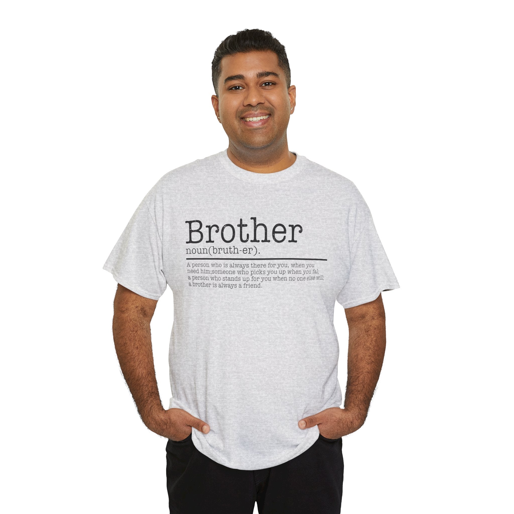 Funny Brother Definition Men's Tee Shirt - Humor Gifts for Him