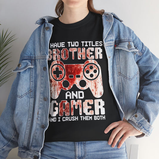 Gamer T-shirt Fathers Day Gifts Mens Tee