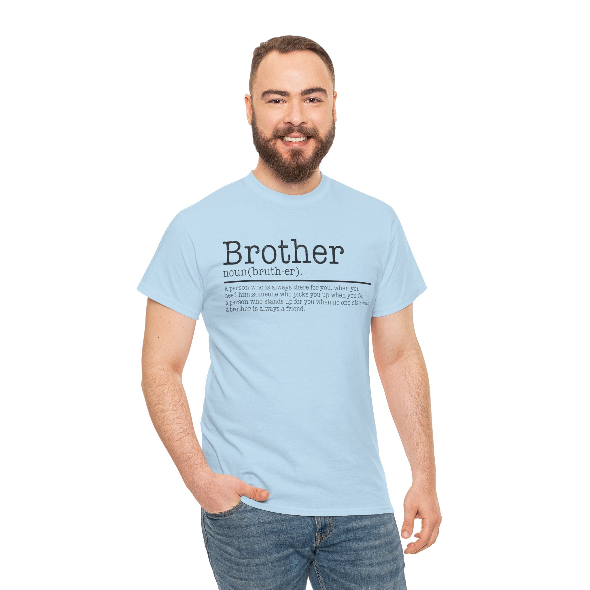 Funny Brother Definition Men's Tee Shirt - Humor Gifts for Him