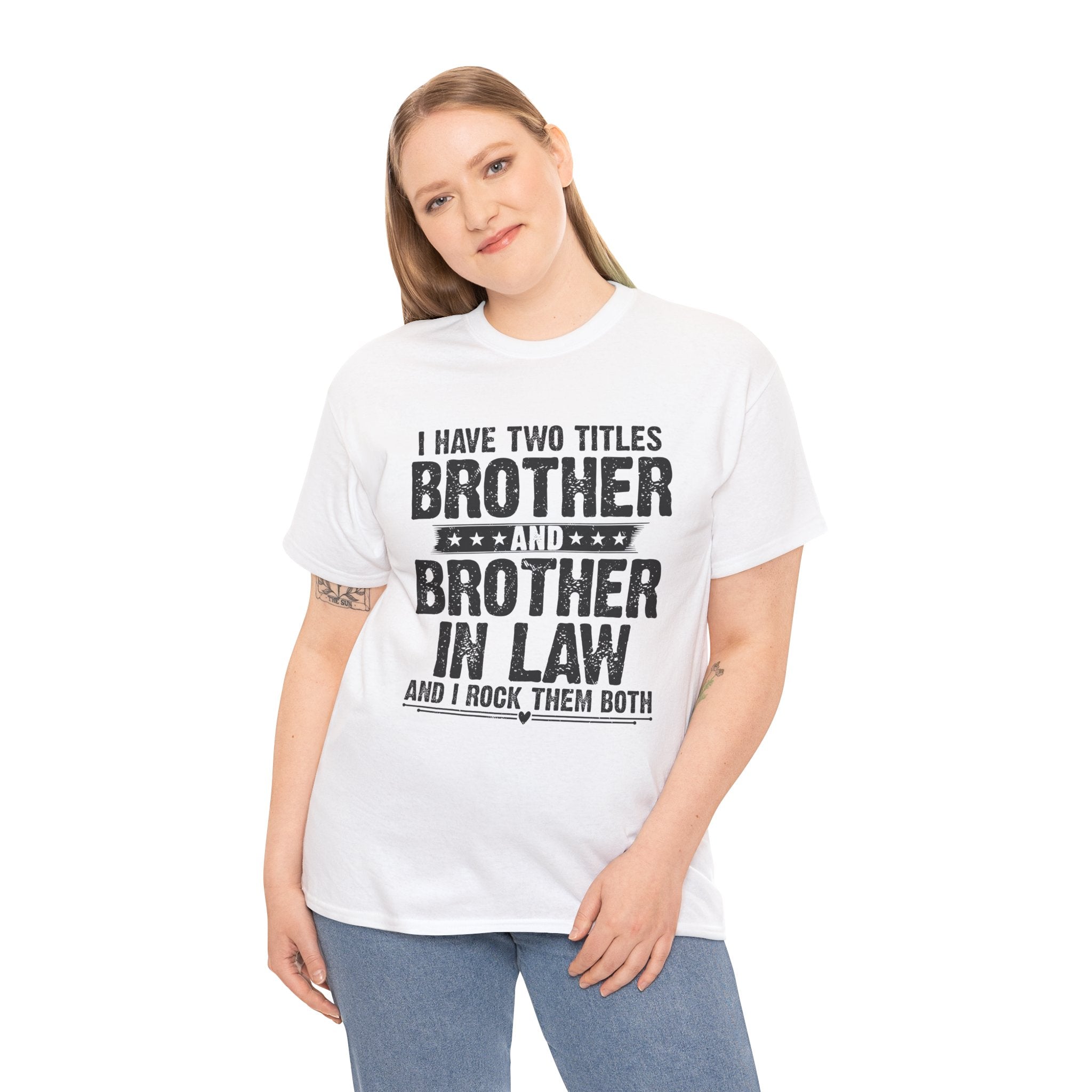 Funny Gaming Gifts Tee I Have Two Titles Brother