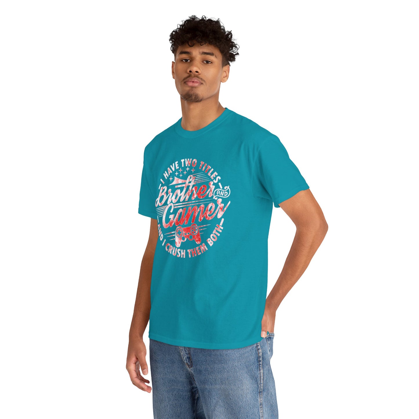 Funny Brother Gamer Men's T-Shirt