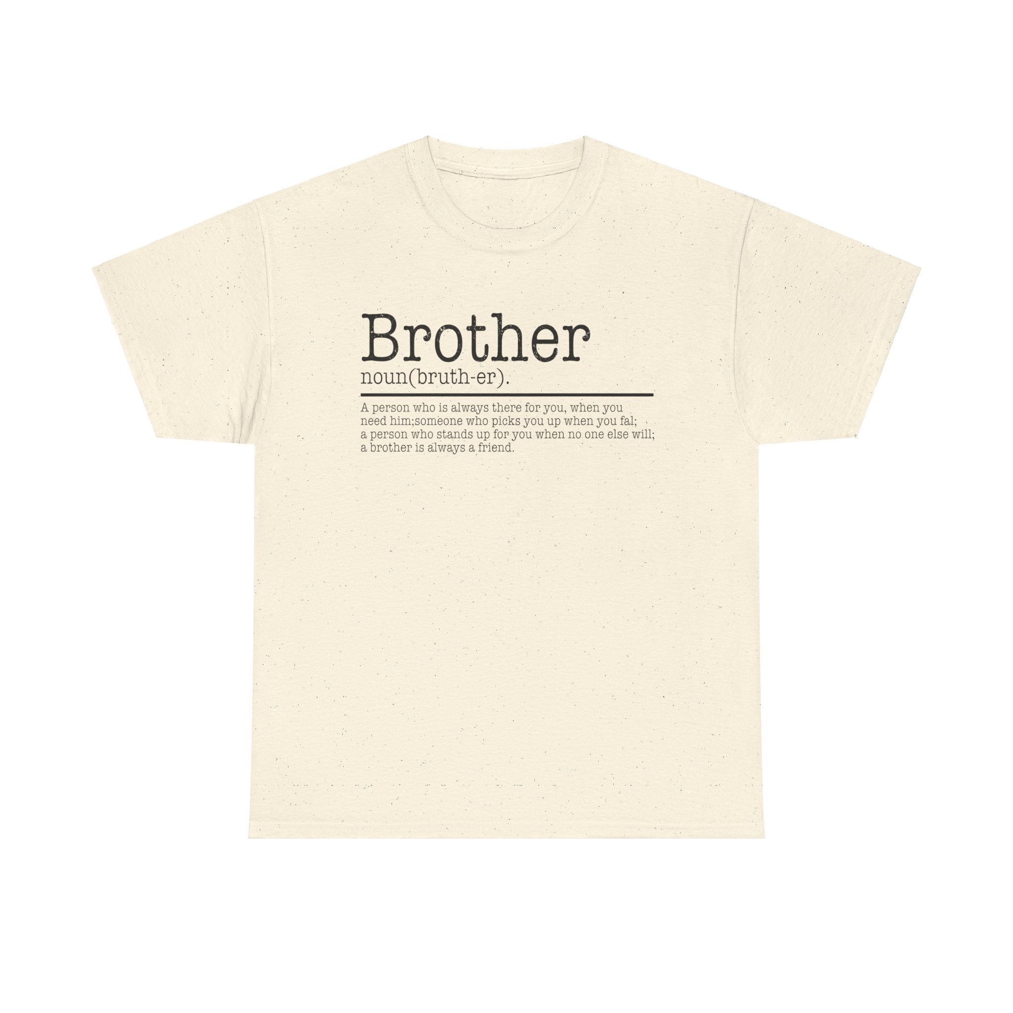 Funny Brother Definition Men's Tee Shirt - Humor Gifts for Him