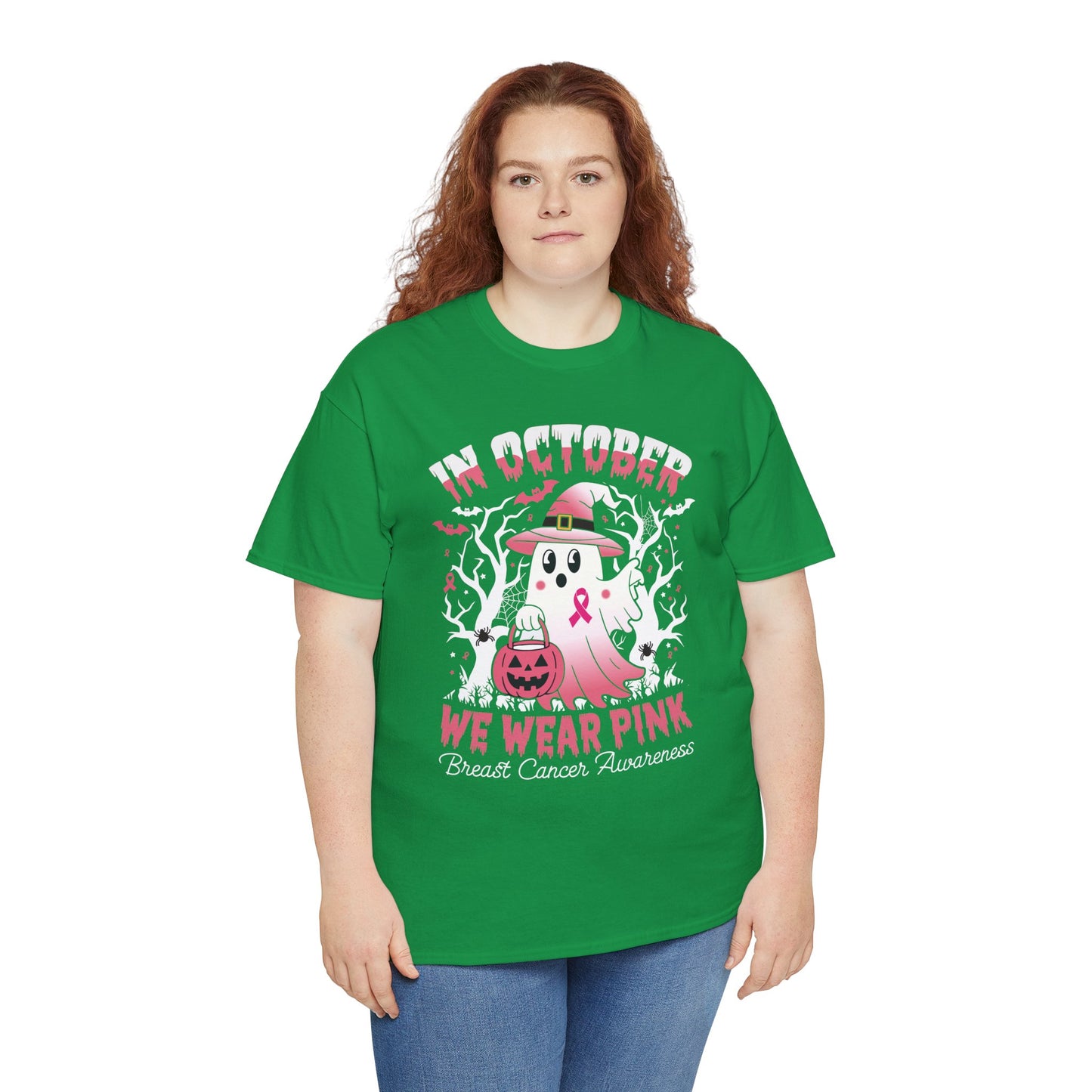 In October We Wear Pink Funny Breast Cancer Gift Shirts