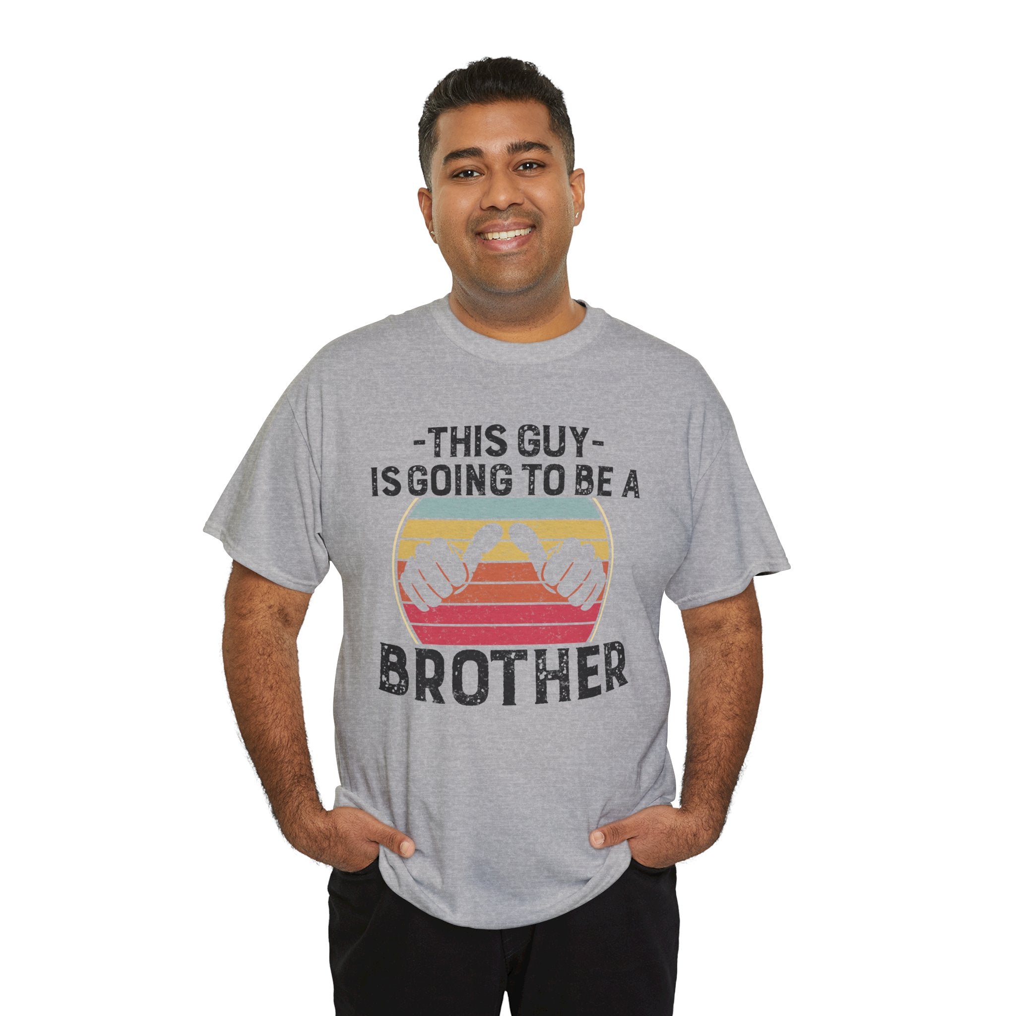 Retro Style This Guy Is Going To Be A Brother Funny Brother Gift T-Shirt