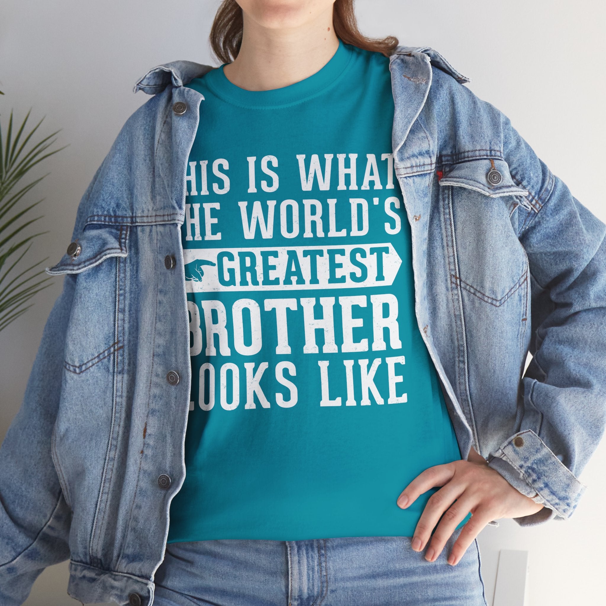 This is what the world's greatest brother looks like Funny T-Shirt