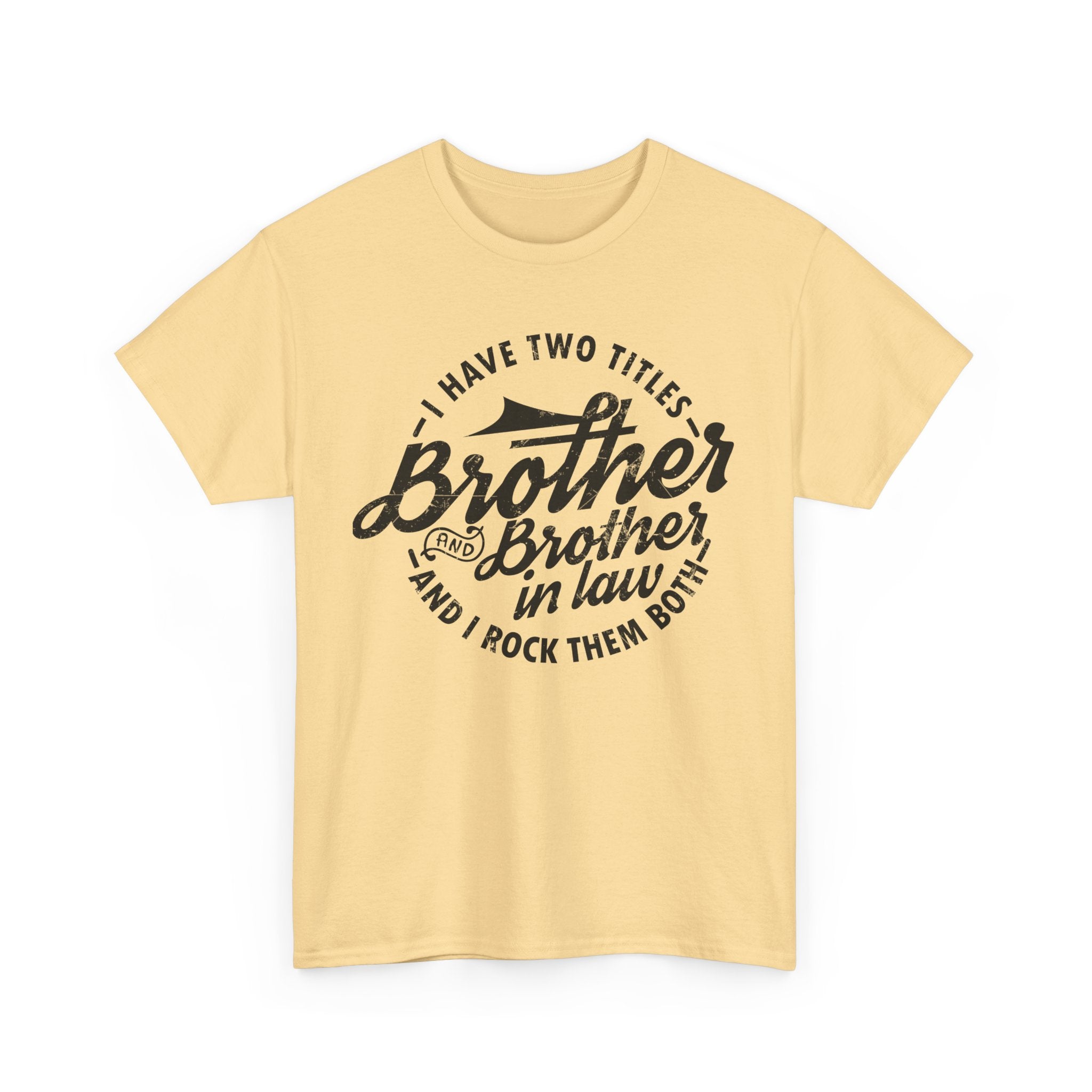 Funny Brother In Law Retro Vintage Men's Tee