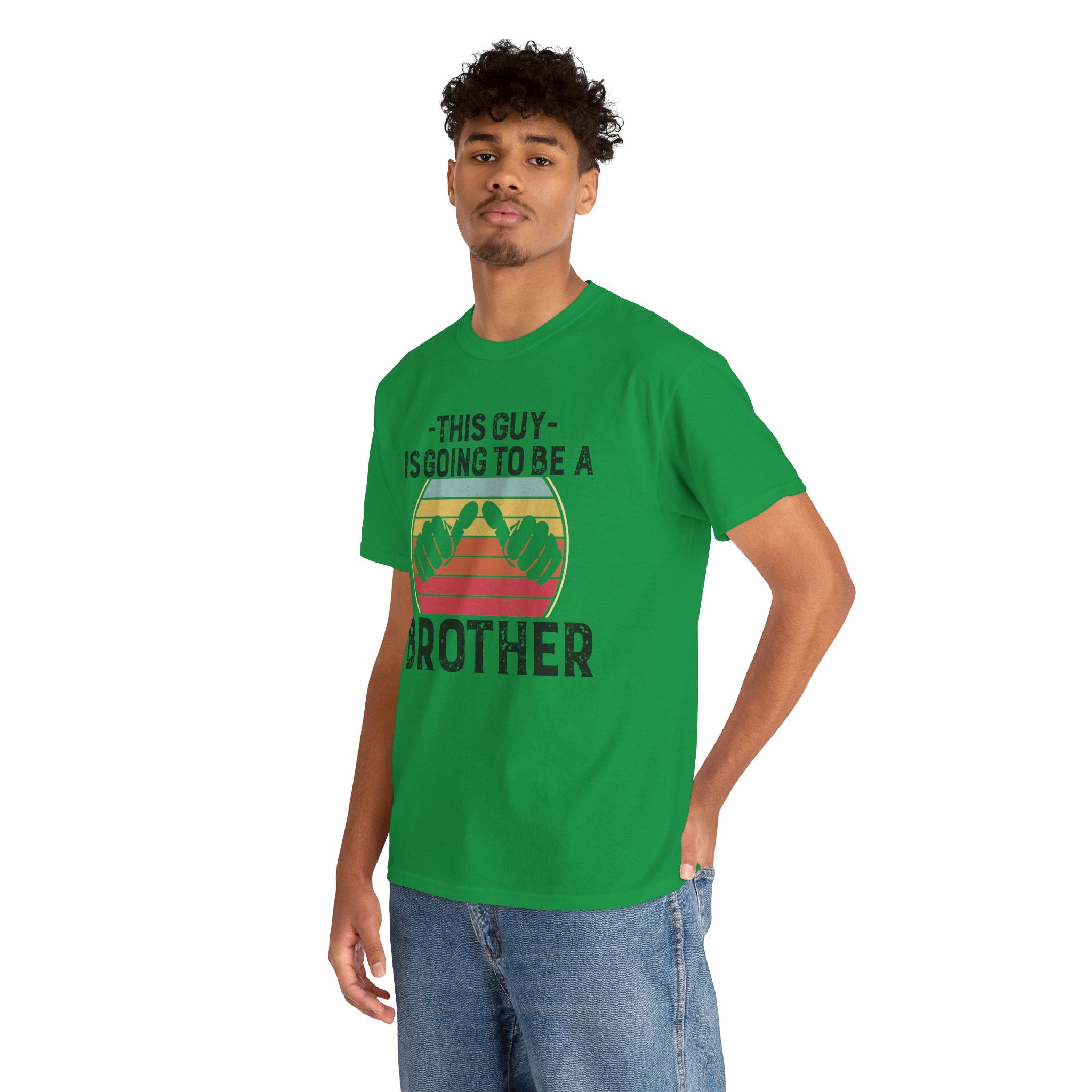 Retro Style This Guy Is Going To Be A Brother Funny Brother Gift T-Shirt