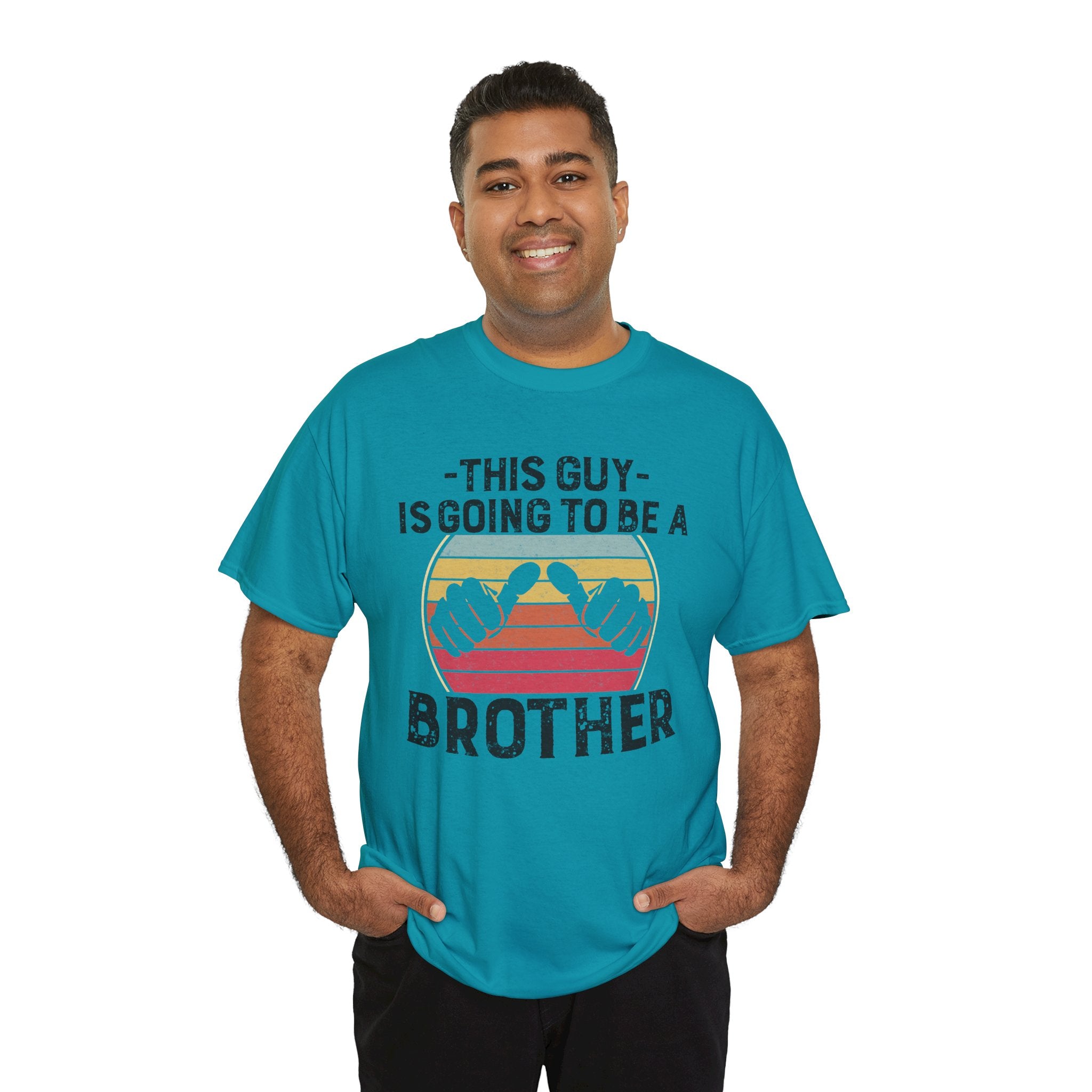 Retro Style This Guy Is Going To Be A Brother Funny Brother Gift T-Shirt