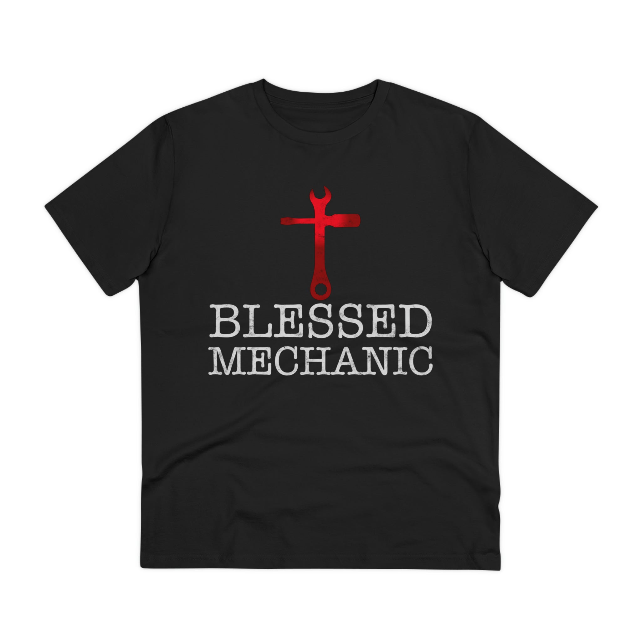 Blessed Mechanic Gift For Christian Mechanic Organic Creator T-shirt - Unisex