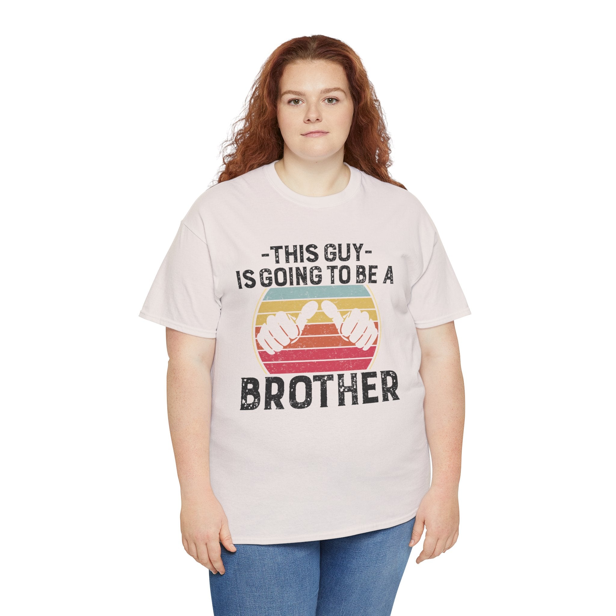 Retro Style This Guy Is Going To Be A Brother Funny Brother Gift T-Shirt