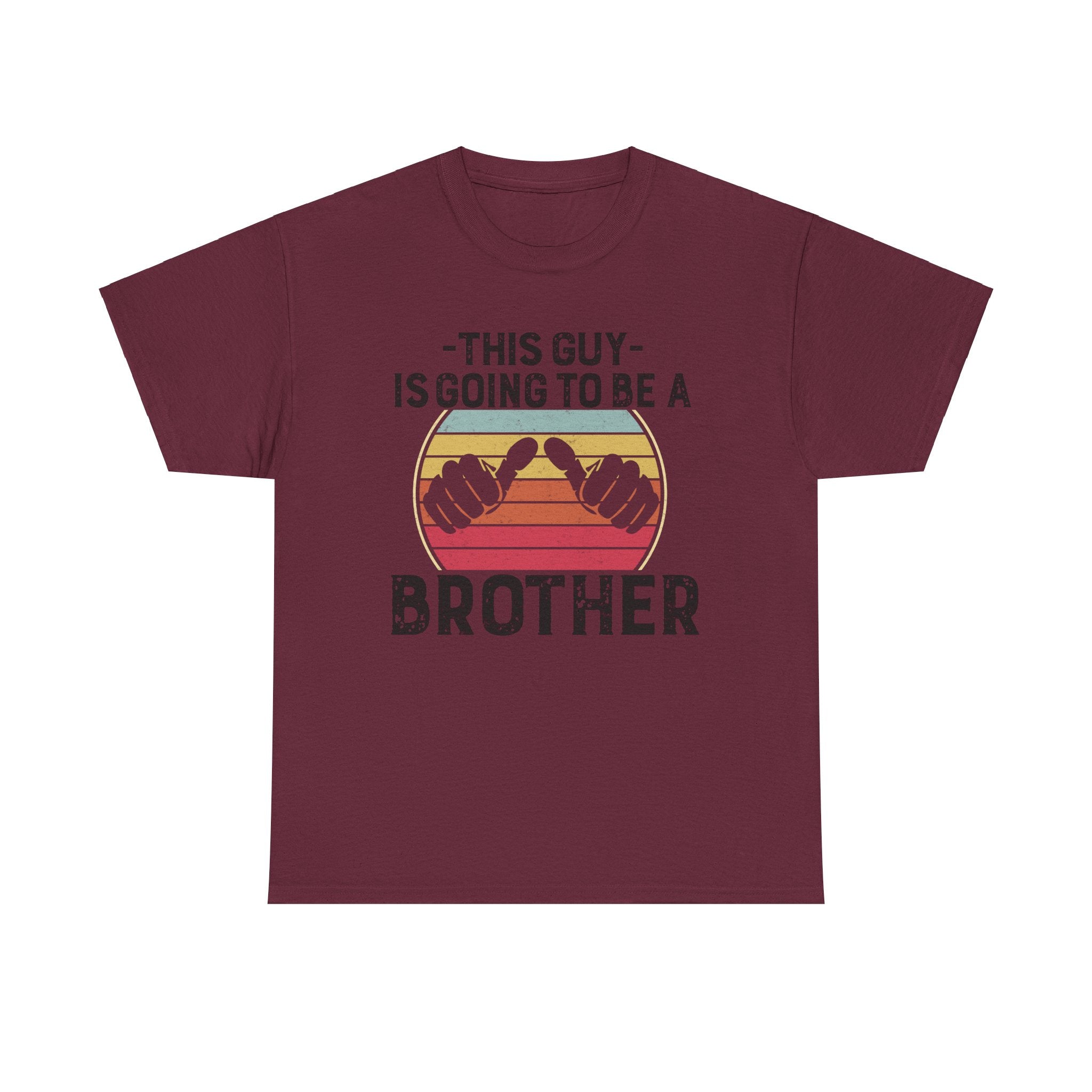 Retro Style This Guy Is Going To Be A Brother Funny Brother Gift T-Shirt