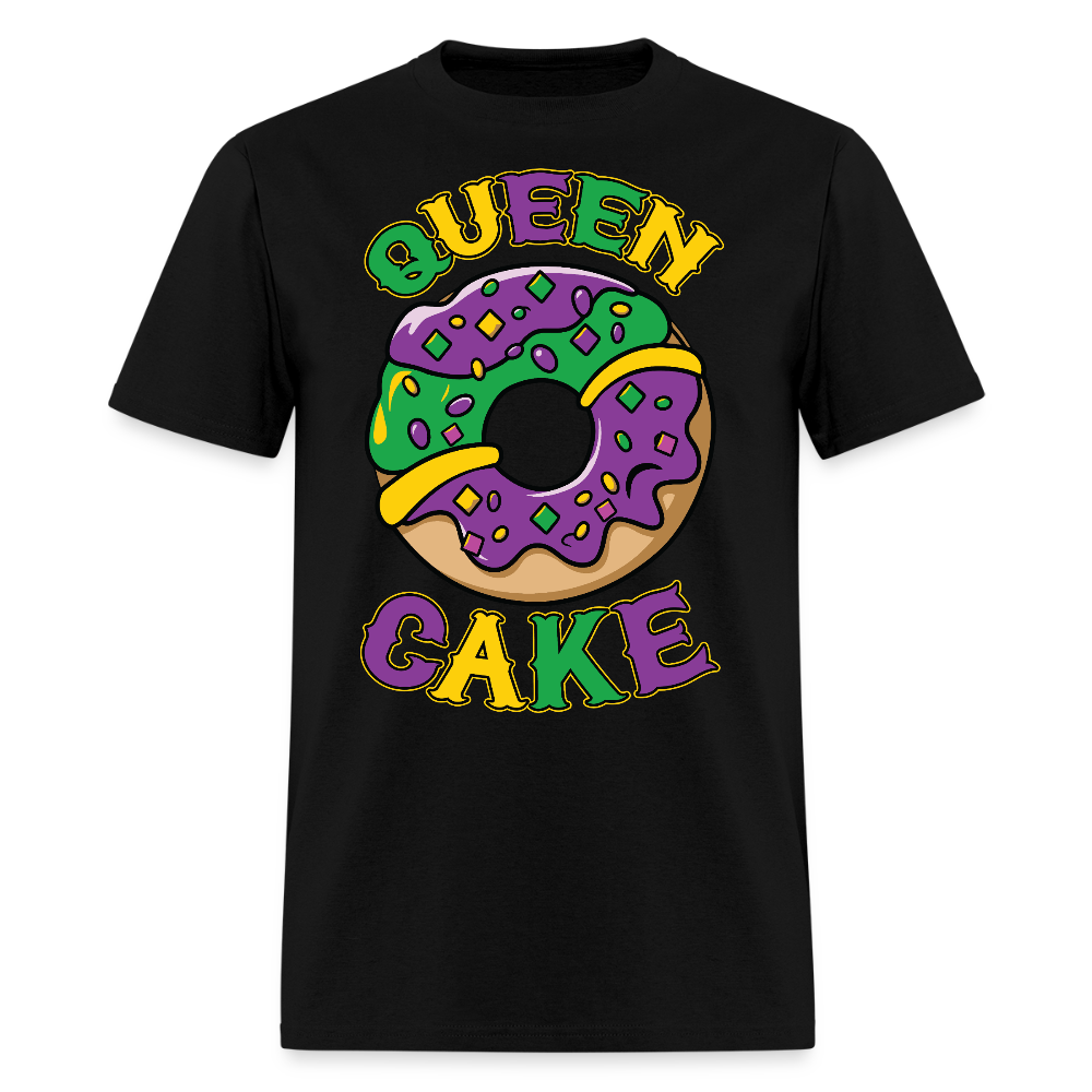Mardi Gras King Cake Tee For Women New Orleans Party T-shirt - black