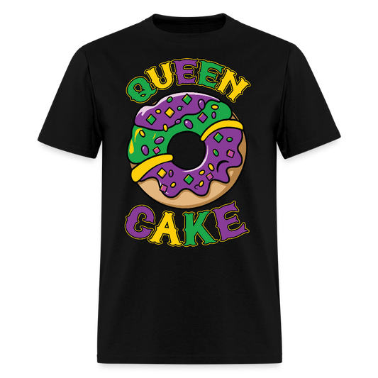 Mardi Gras King Cake Tee For Women New Orleans Party T-shirt - black