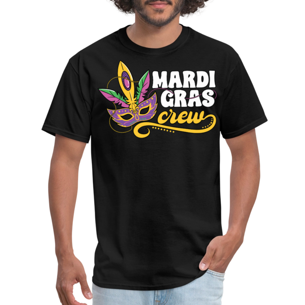 Matching Mardi Gras Funny Shirts Mardi Gras Party Crew T-shirt - black