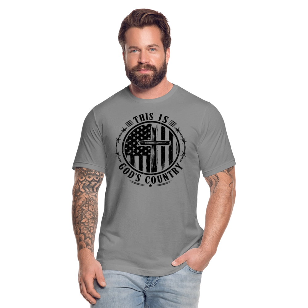 This Is God's Country T-Shirt | Bella + Canvas Unisex Tee - slate