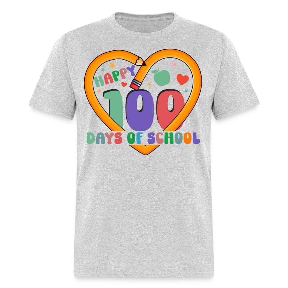 Best 100 Days Of School Gifts For Teachers Unisex T-Shirt - heather gray