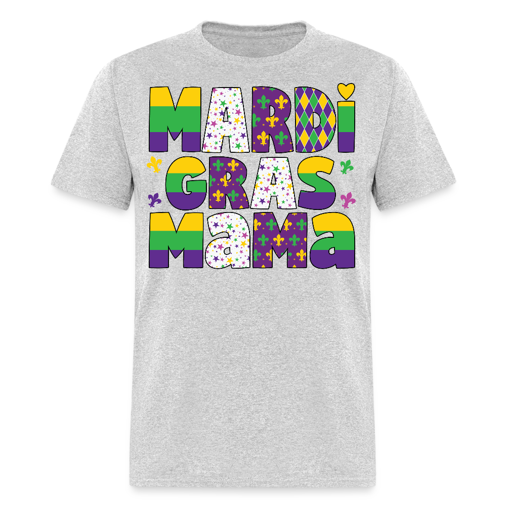 Mardi Gras Festival Shirt For Women New Orleans Carnival T-shirt - heather gray