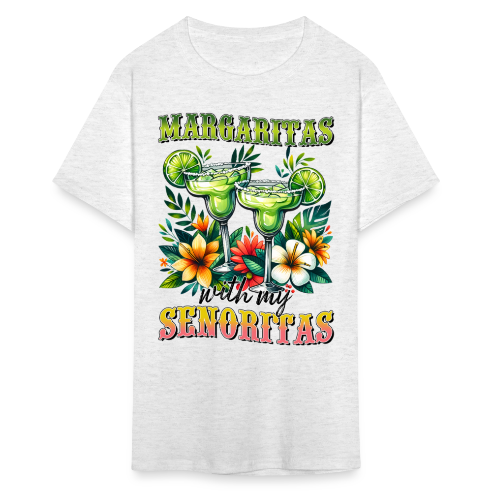 Fun Margarita Shirts For Women Bachelorette Party T-shirt - light heather gray