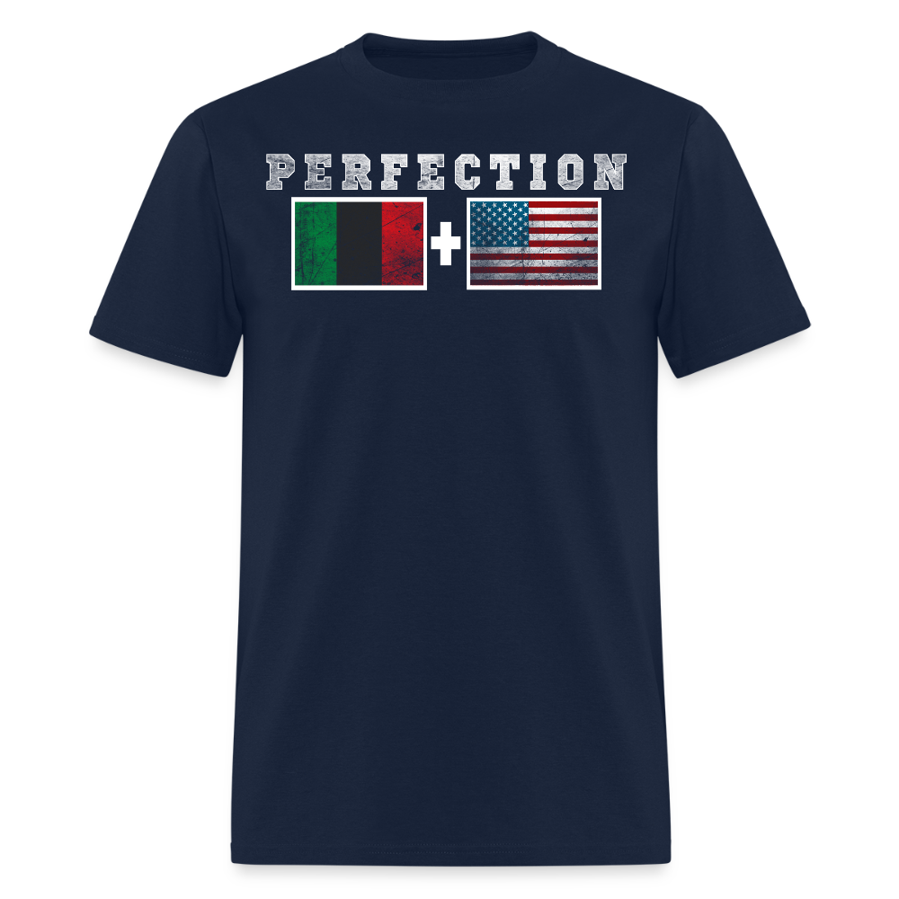 African American Heritage Pride T-Shirt - navy