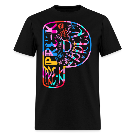 Pre K Back To School Teacher Gift T-Shirt - black