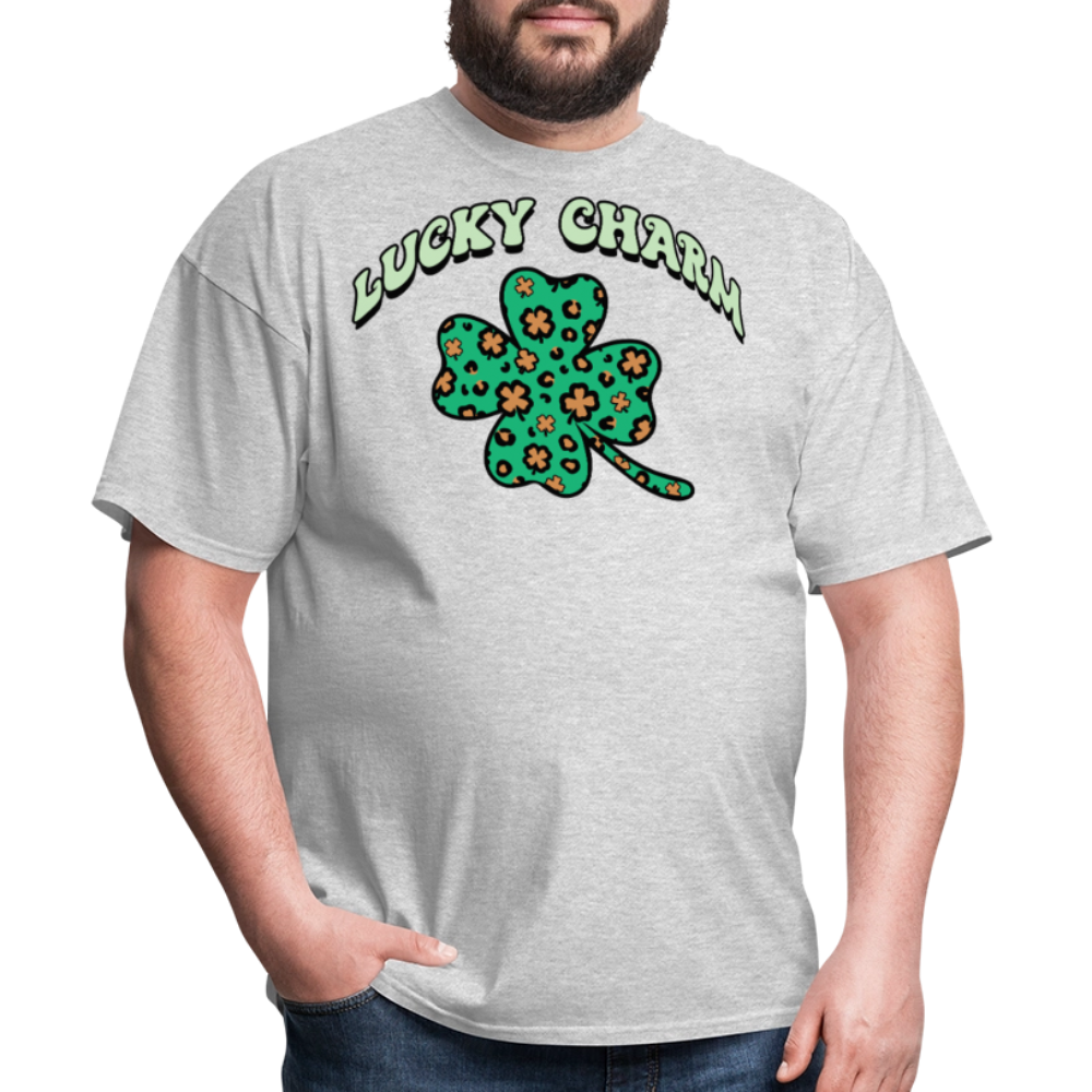 St Patrick's Day Lucky Charm Women T-shirt - heather gray