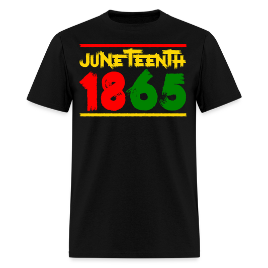 Juneteenth 1865 Freedom Day Gifts T-Shirt - black