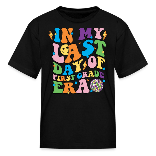 Last Day Of First Grade Era T-Shirt - black