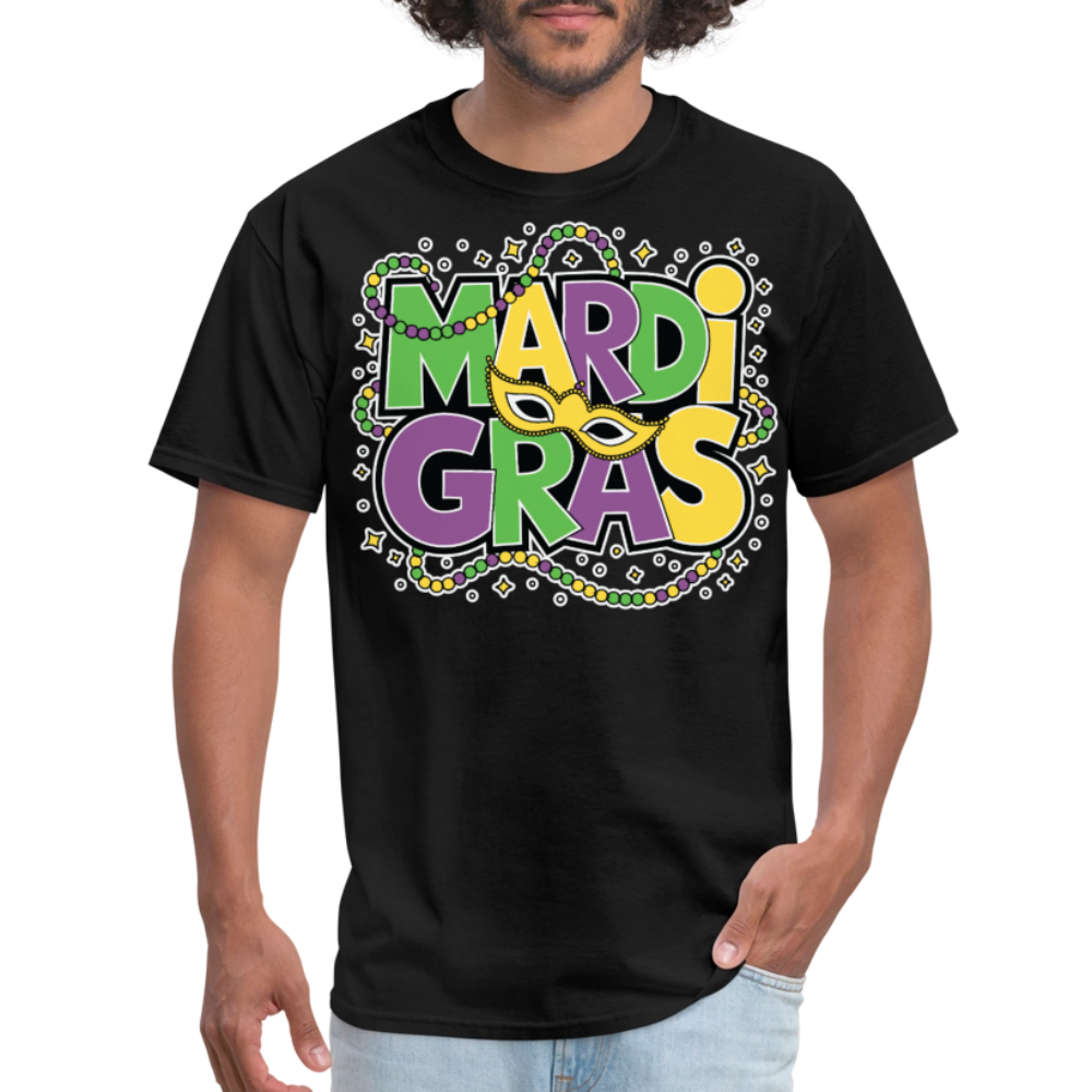 Unique Mardi Gras T-shirts For Women Comfortable Mardi Gras Longline T-shirt - black