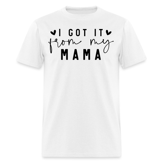 Best Gift For Moms From Daughters Mother Appreciation T-shirt - white