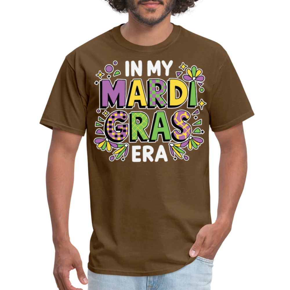 Mardi Gras Party Outfit For Women And Men Funny Mardi Gras T-shirt - brown