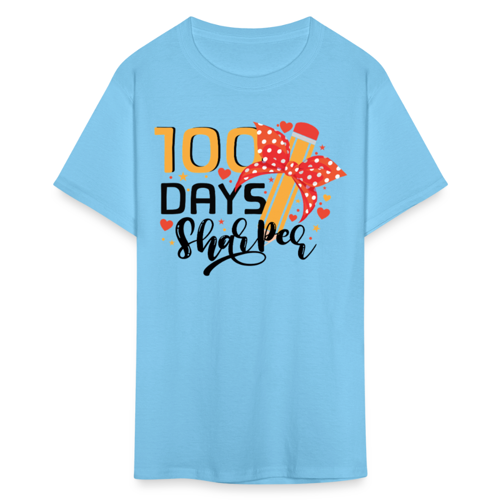 100 Days Of School Shirt For Teachers Unisex T-shirt - aquatic blue