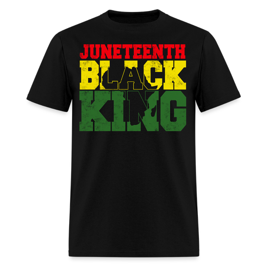 Juneteenth Black King African American Freedom T-Shirt - black
