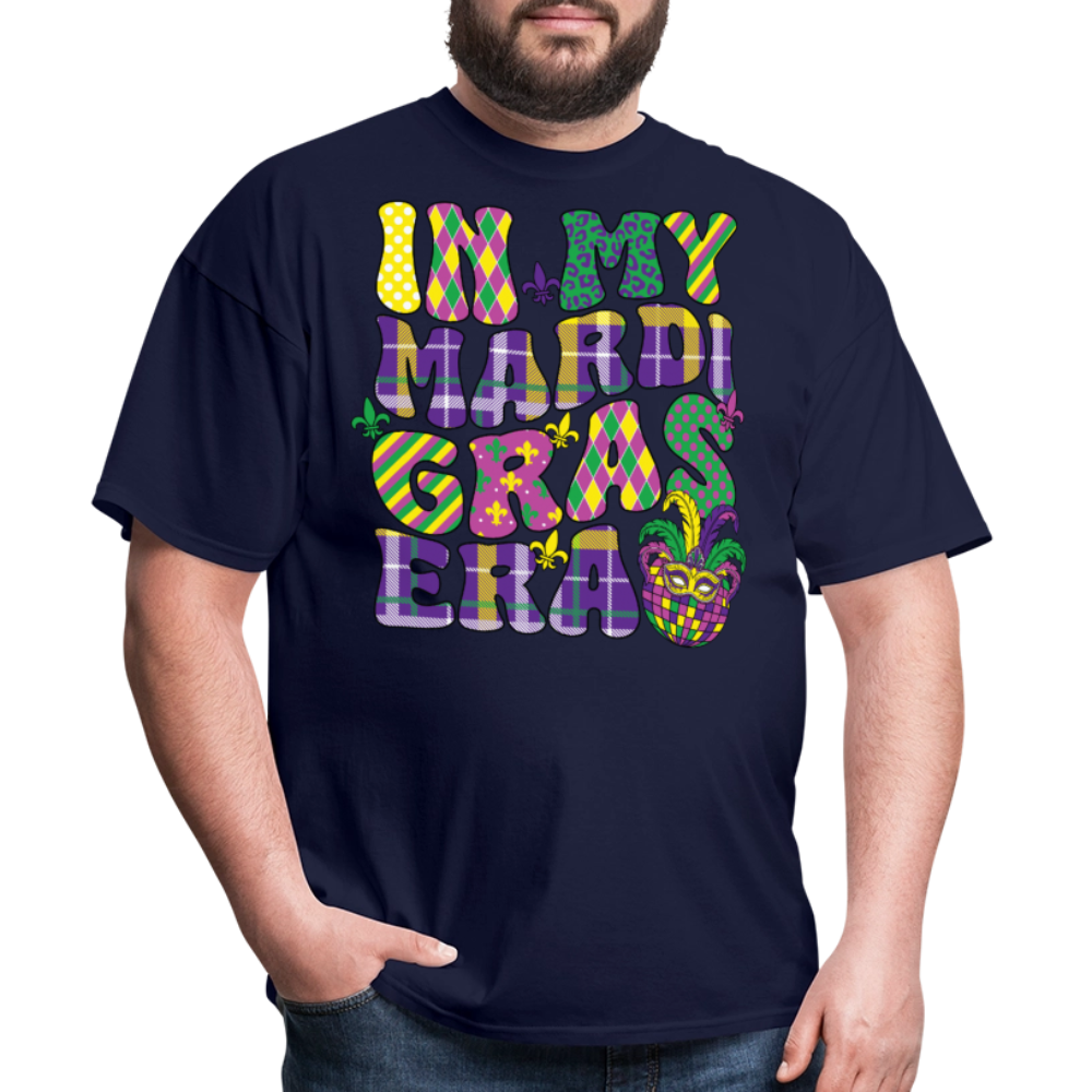 New Orleans Festival Shirt In My Madri Gras Era T-shirt - navy