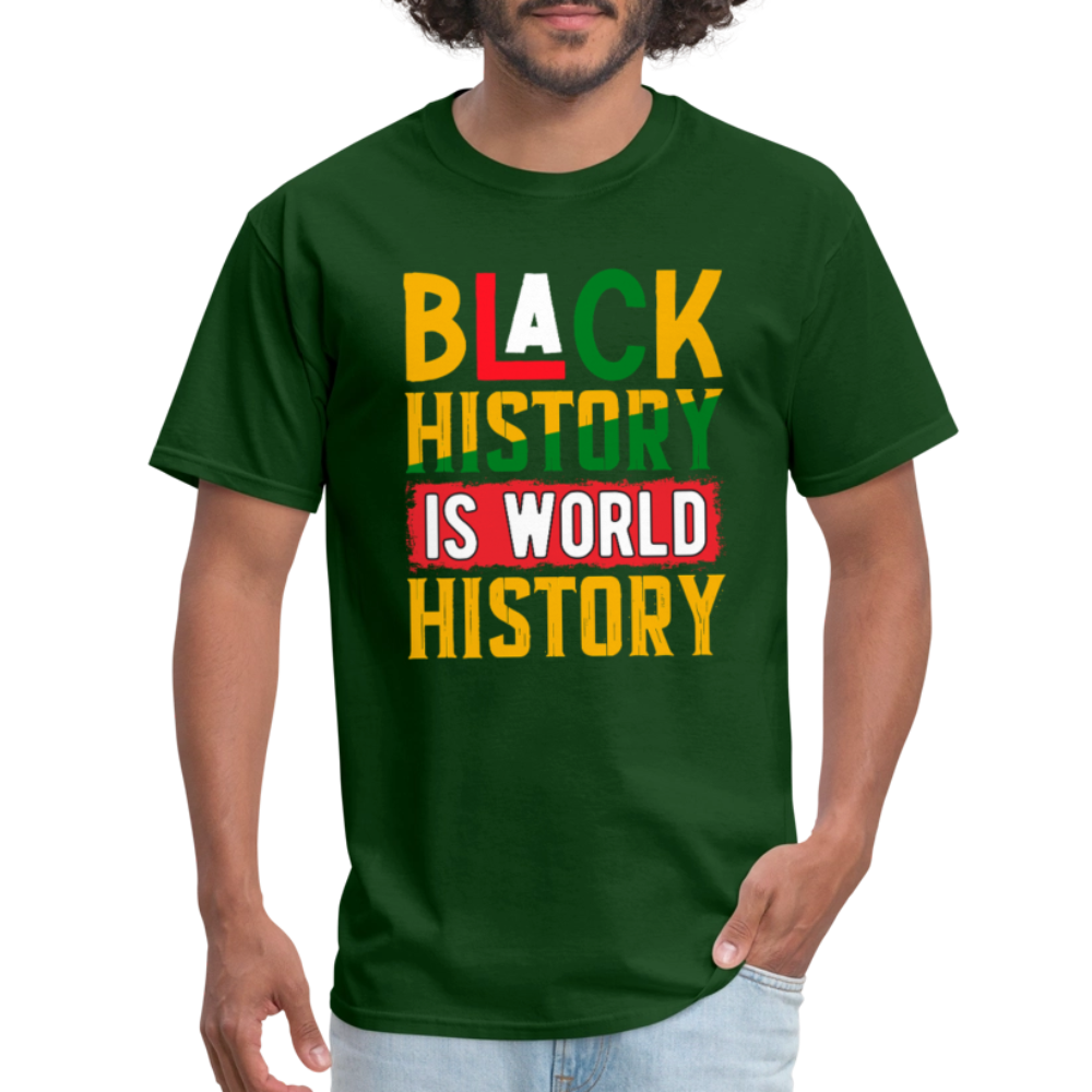 Black history Shirt For Cultural Pride Black Empowerment T-shirt - forest green