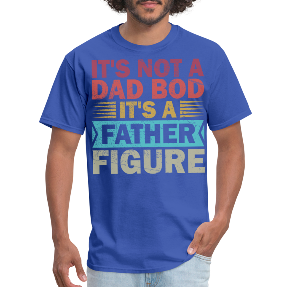 Funny Dad Bod Shirt for Father's Day Clasic T-shirt - royal blue