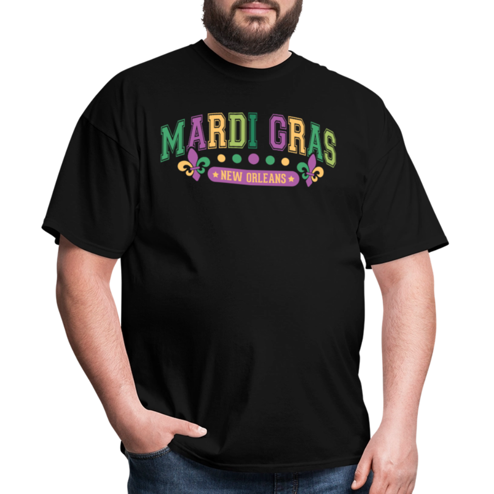 New Orleans Party Outfit for Mardi Gras Unisex T-shirt - black