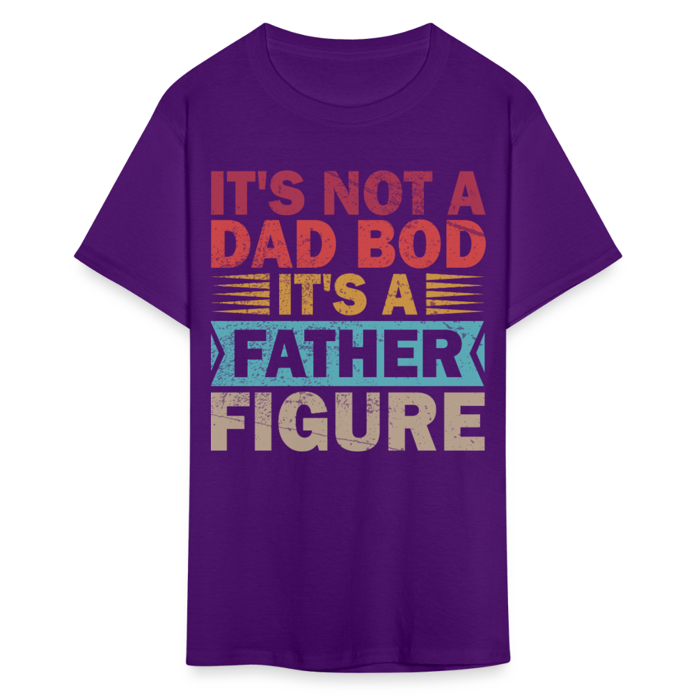 Funny Dad Bod Shirt for Father's Day Clasic T-shirt - purple