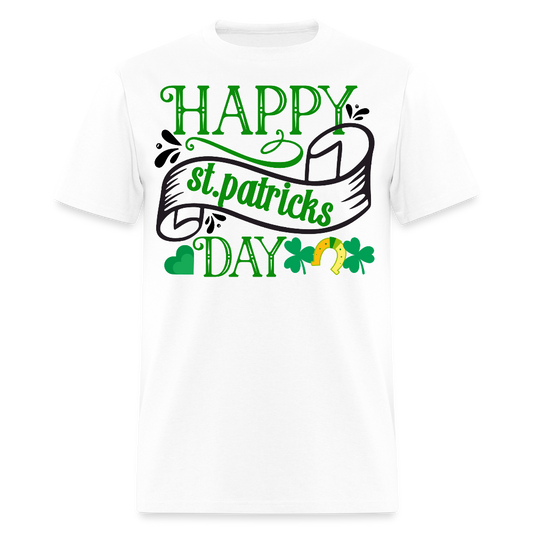 Lucky St Patrick’s Day Graphic T-shirt - white