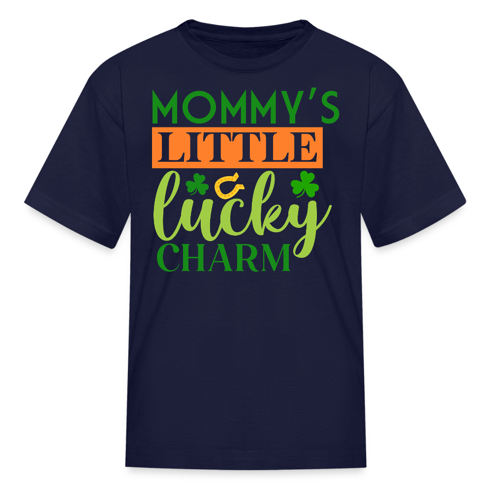 Cute Lucky Charm Baby For St Paddy’s Day T-shirt - navy