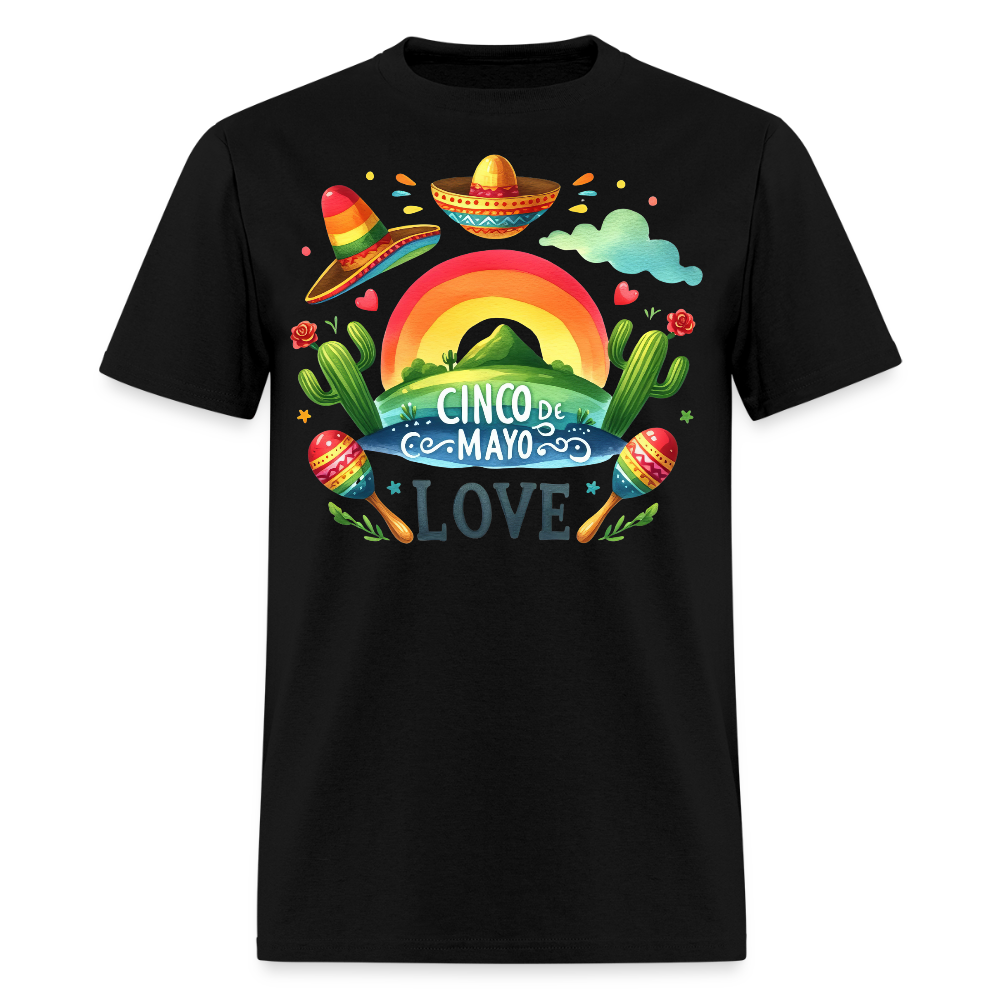 Mexican Holiday Outfit Ideas For Cinco De Mayo T-shirt - black