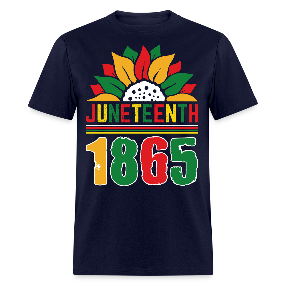 Juneteenth 1865 Celebration Tee Freedom Day Juneteenth T-shirt - navy