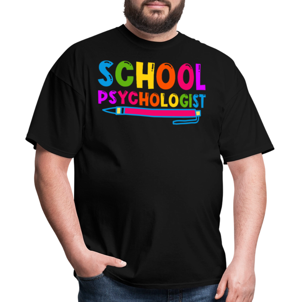 Best Gifts For School Psychologists Mental Health Unisex T-Shirt - black