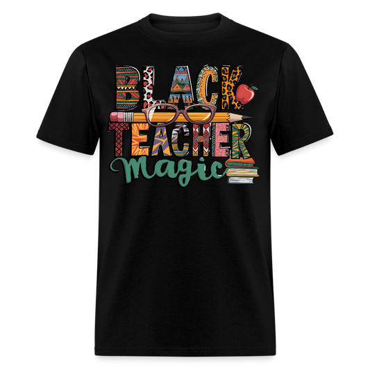 Teacher Appreciation Gift For Black Educators T-shirt - black