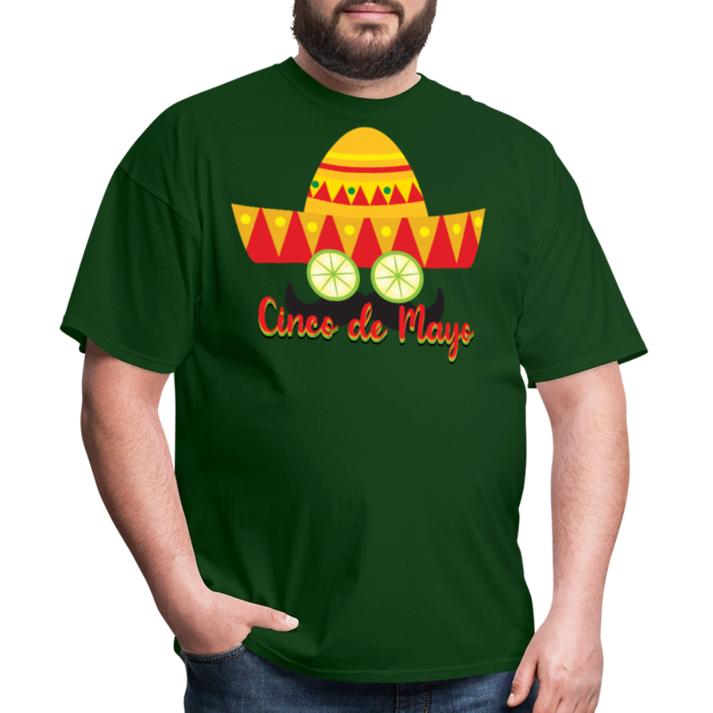 Mexican Fiesta themed Apparel For Cinco de Mayo T-shirt - forest green